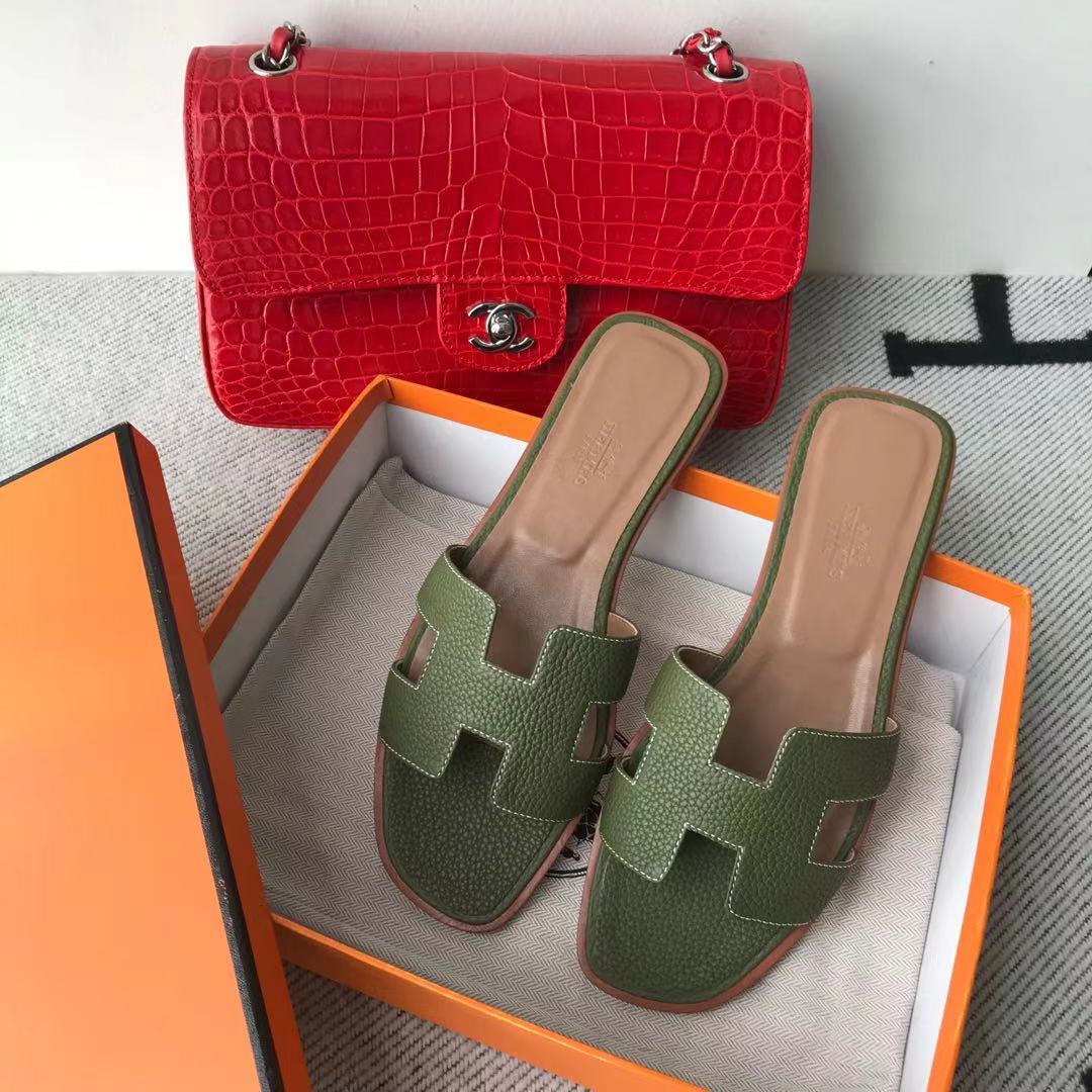 에르메스 올수공 오란 슬리퍼 샌들 토고 14